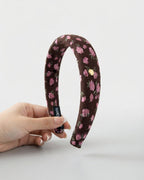 Diademas para niñas con estampados florales elegantes