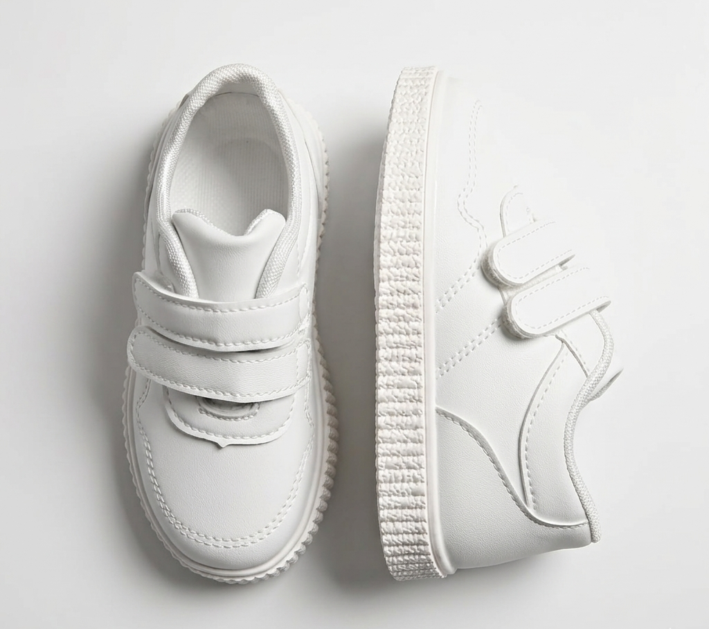 Zapato blanco de diseño moderno y ligero en España