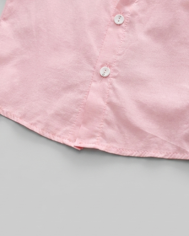 Conjunto niña 3 piezas ropa bebé niña – blusa rosa, chaqueta con conejo y pantalón vaquero con mariposas en España