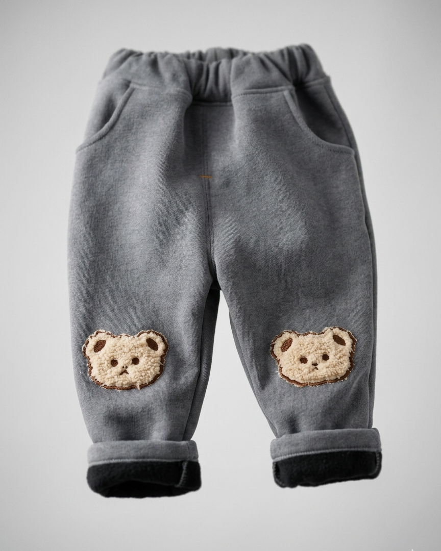 Conjunto niño 2 piezas ropa infantil: sudadera con capucha con diseño de oso 3D y pantalón vaquero elástico,Ideal para primavera y verano en España