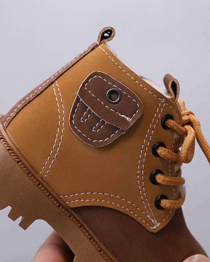 Zapato de invierno con forro suave y cálido