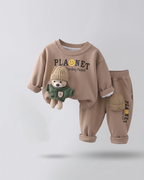 Conjunto de invierno niño 2 piezas cálido ropa niño invierno Ideal para primavera y para clima otoñal , fabricante en España