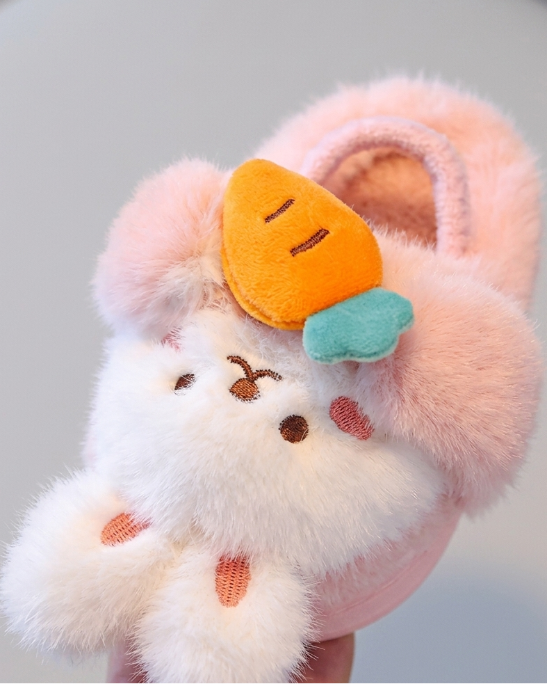 Pantuflas Animadas Infantil Invierno Cálido