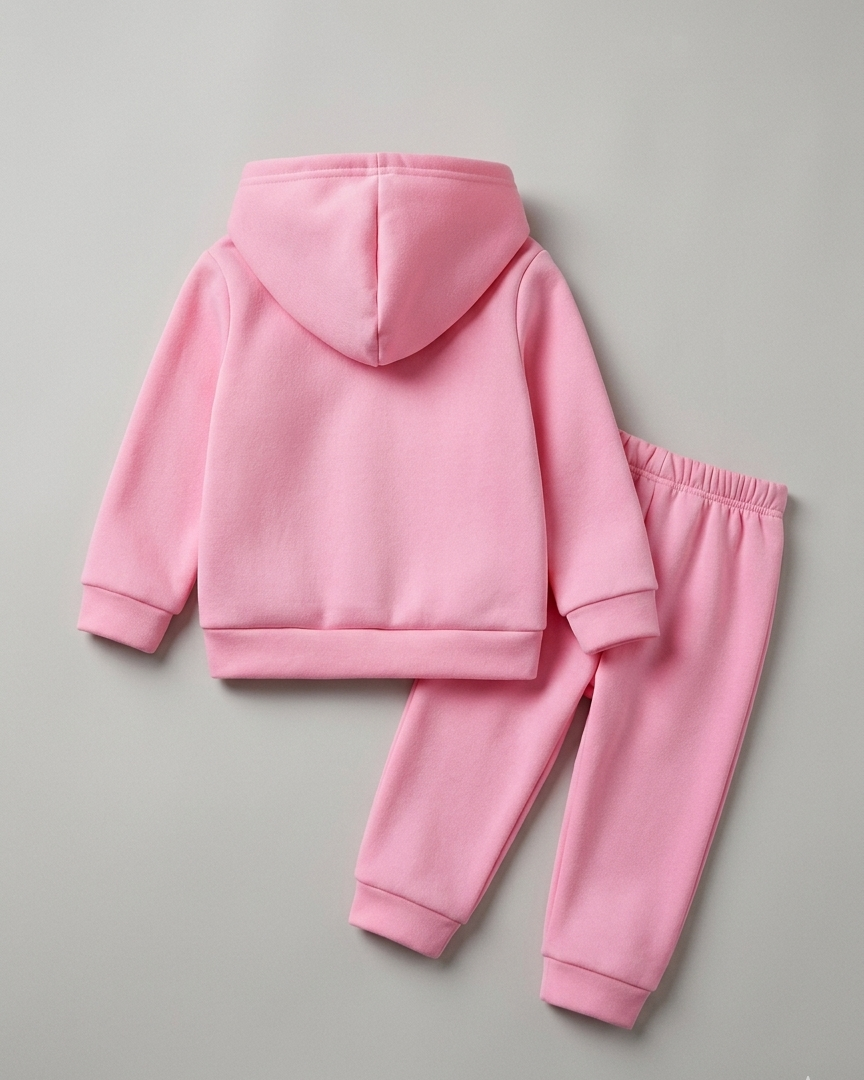Conjunto niña 2 piezas sudadera con capucha y pantalón deportivo a juego para ropa niña en España