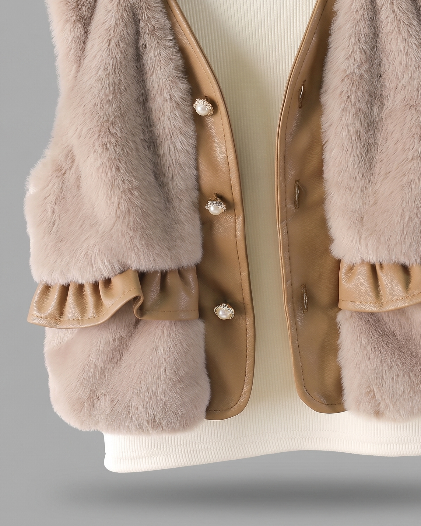 Conjunto Niña Floral 3 Piezas Invierno,Manga Larga