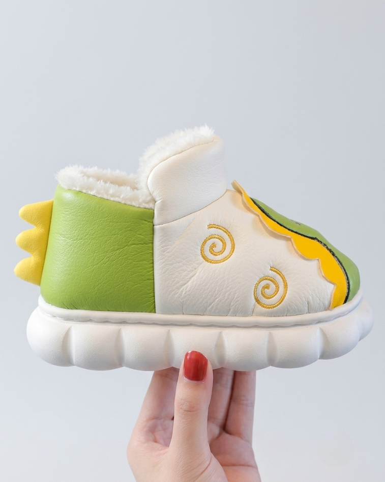 Botas Dinosaurio 3D Infantil Forro de Piel