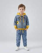 Conjunto niño ropa infantil 2 piezas camiseta manga larga y pantalón ,Ideal para primavera en España