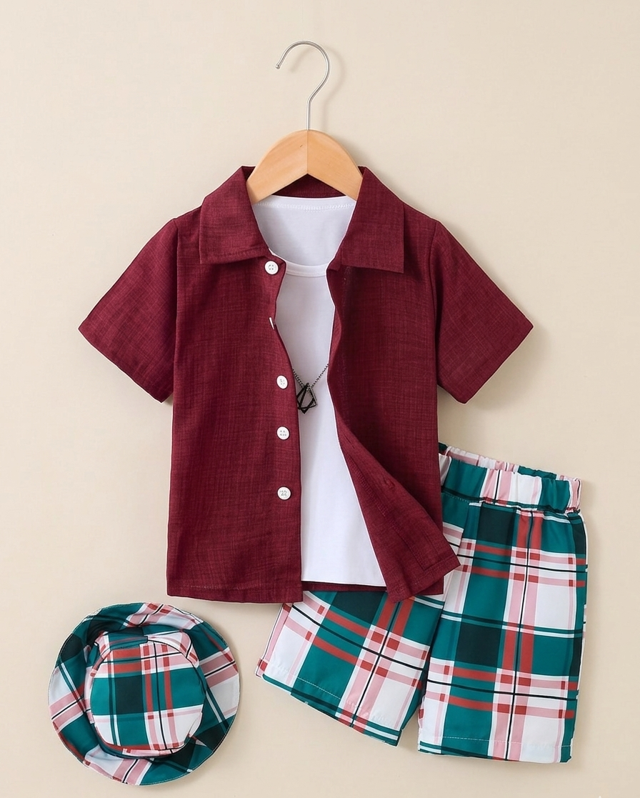 Conjunto Casual De Verano para Niños