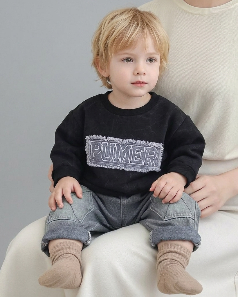 Conjunto niño ropa infantil 2 piezas sudadera algodón y pantalón moderno en España