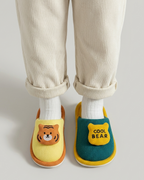 Pantuflas de algodón suave con forro cálido y diseño de dibujos animados en España