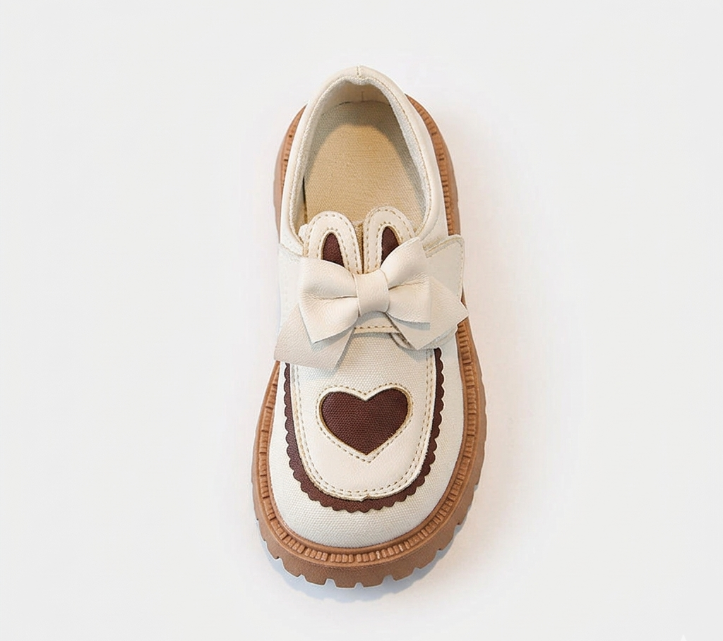 Zapato clásico elegante para niña con diseño de lazo frontal en España