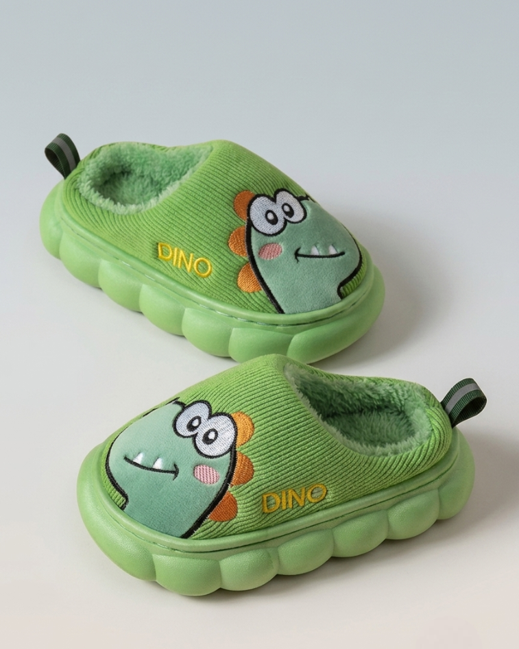 Pantuflas de invierno cálidas con diseño de caricatura en España