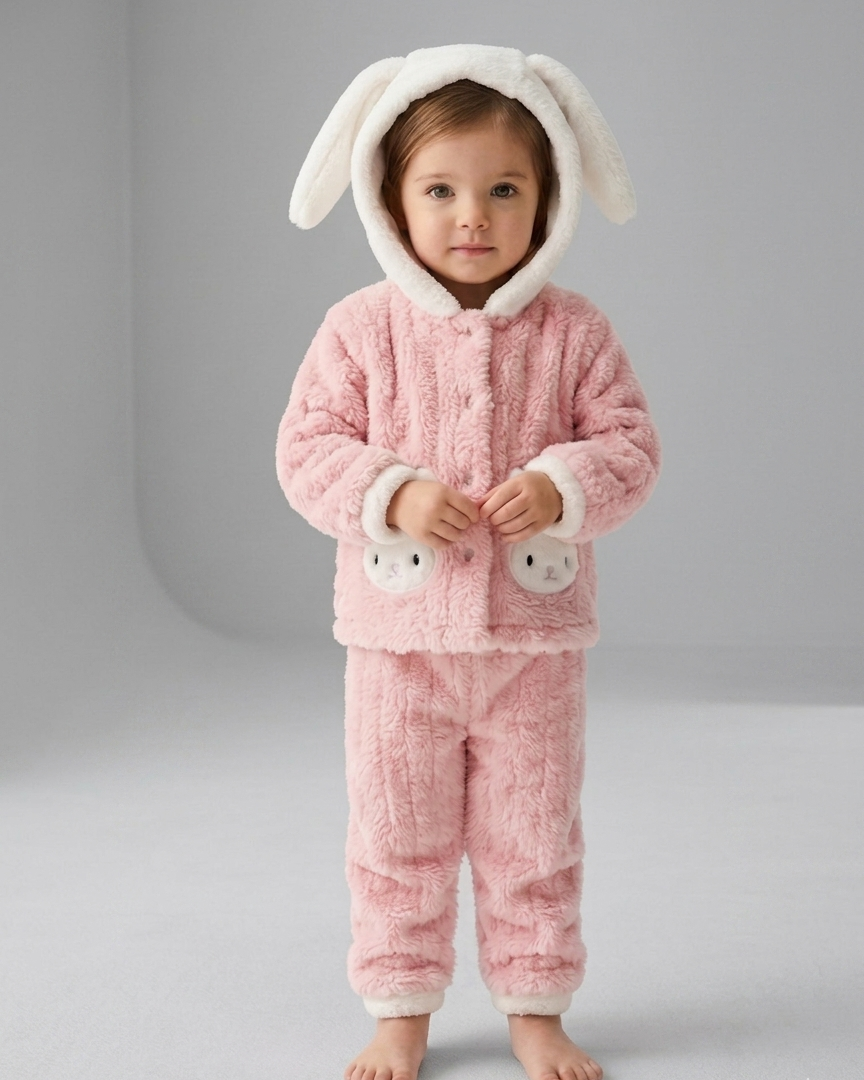 Conjunto niña y  nino de terciopelo 2 piezas invierno , Perfecto para moverse  en España