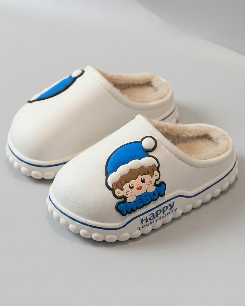 Zapatillas infantiles con forro cálido y diseño de dibujos animados en España