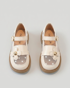 Zapato Transparente Niña Flor y Brillo
