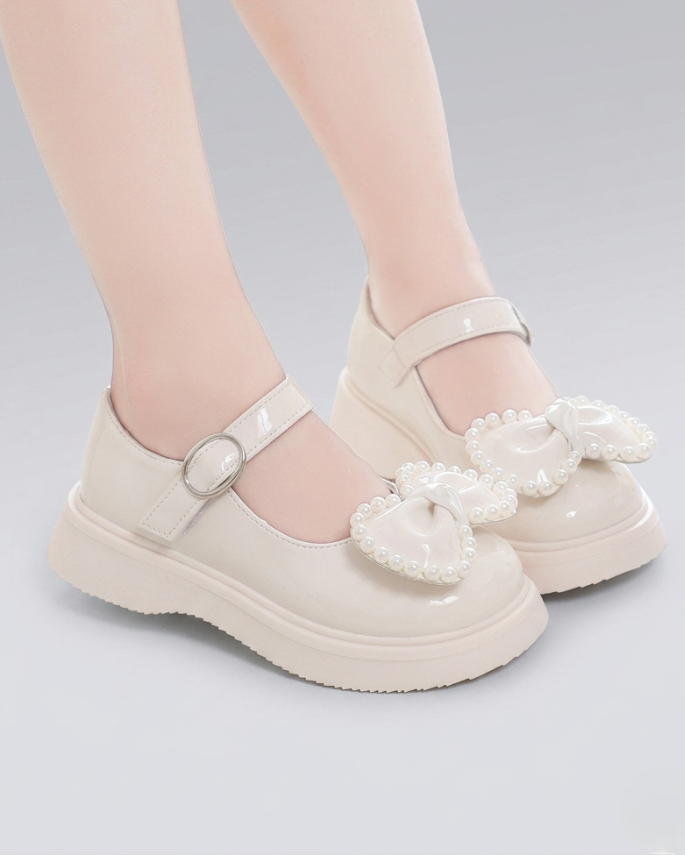 Zapato Niña Perlas Elegante