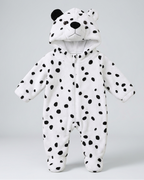 Mono de invierno bebé niño con capucha de animal – pijama infantil de felpa suave en España