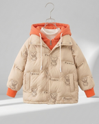 Chaqueta acolchada infantil con estampado de osos chaqueta ropa invierno infantil en España