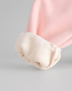 Conjunto niña invierno 2 piezas con sudadera con capucha y pantalón con forro de peluche | ropa bebé niña en España