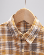 Conjunto bebé niño 3 piezas invierno: suéter lana, camisa cuadros y pantalón elástico en España