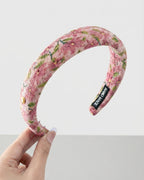 Diademas para niñas con estampados florales elegantes
