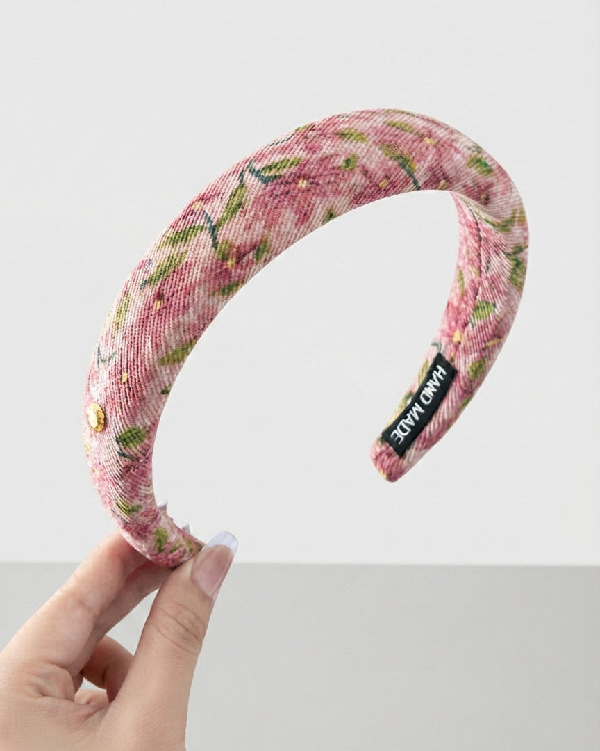 Diademas para niñas con estampados florales elegantes