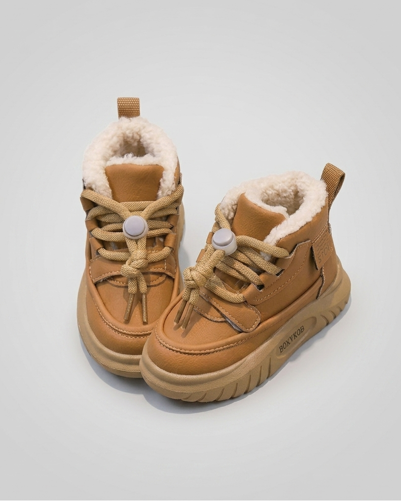 Botas de invierno cálidas con forro de piel suave en España