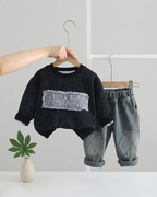 Conjunto niño ropa infantil 2 piezas sudadera algodón y pantalón moderno en España