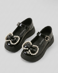 Zapato Niña Perlas Elegante