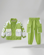Conjunto deportivo niño chaqueta y pantalón ropa infantil cómoda Ideal para clima otoñal y principios de invierno en España