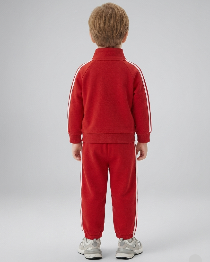 Conjunto deportivo niño con sudadera, pantalón y mochila pequeña en España