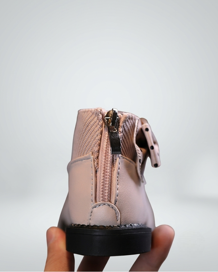 Zapato Niña Lazo Lunares Elegante