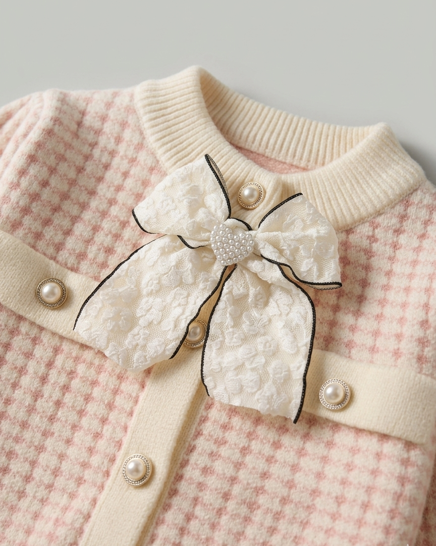 Conjunto niña invierno 2 piezas ropa infantil elegante con falda y chaqueta en España