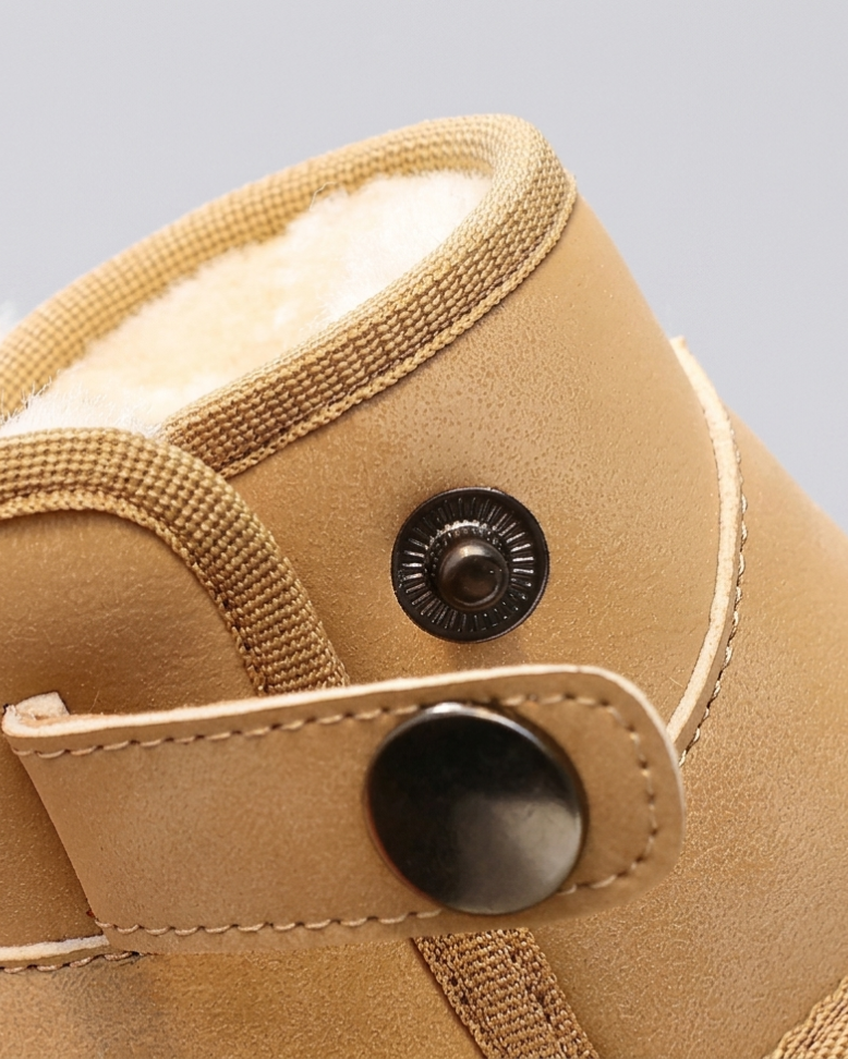Botas Niño Cara de Osito Invierno Cálido
