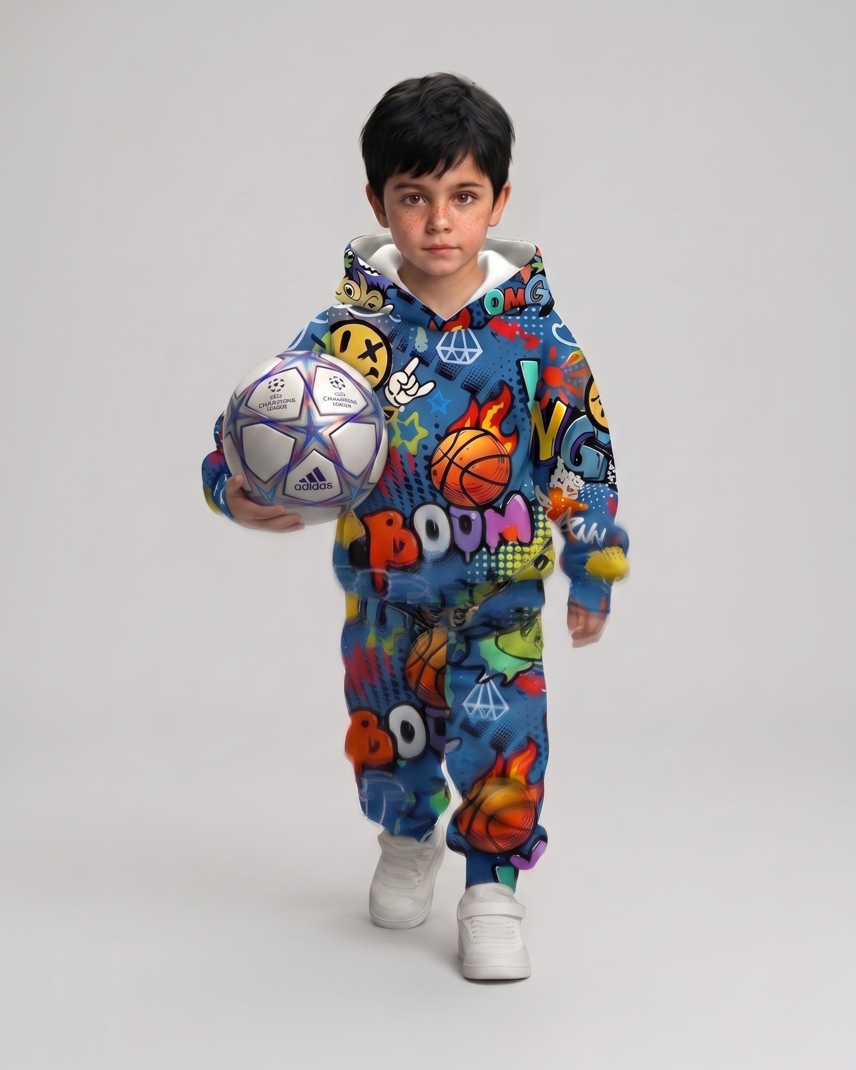 Conjunto niño deportivo 2 piezas sudadera con capucha y pantalón chándal en España