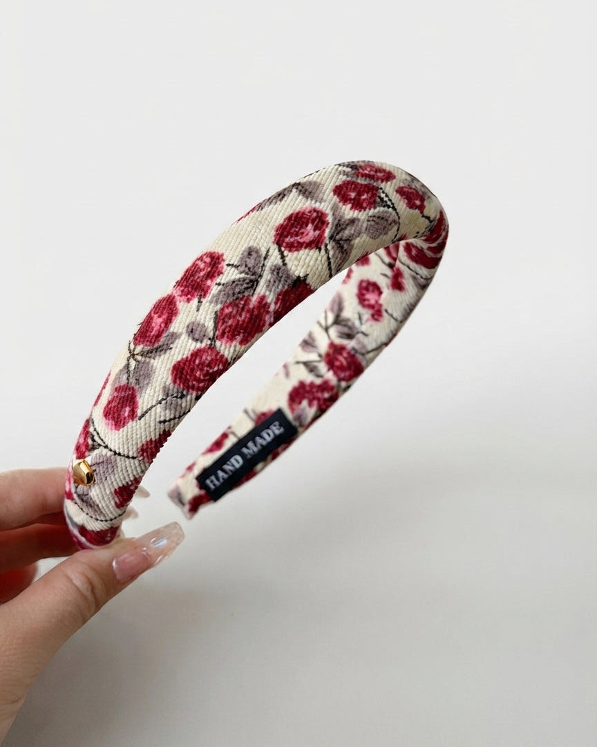Diademas para niñas con estampados florales elegantes