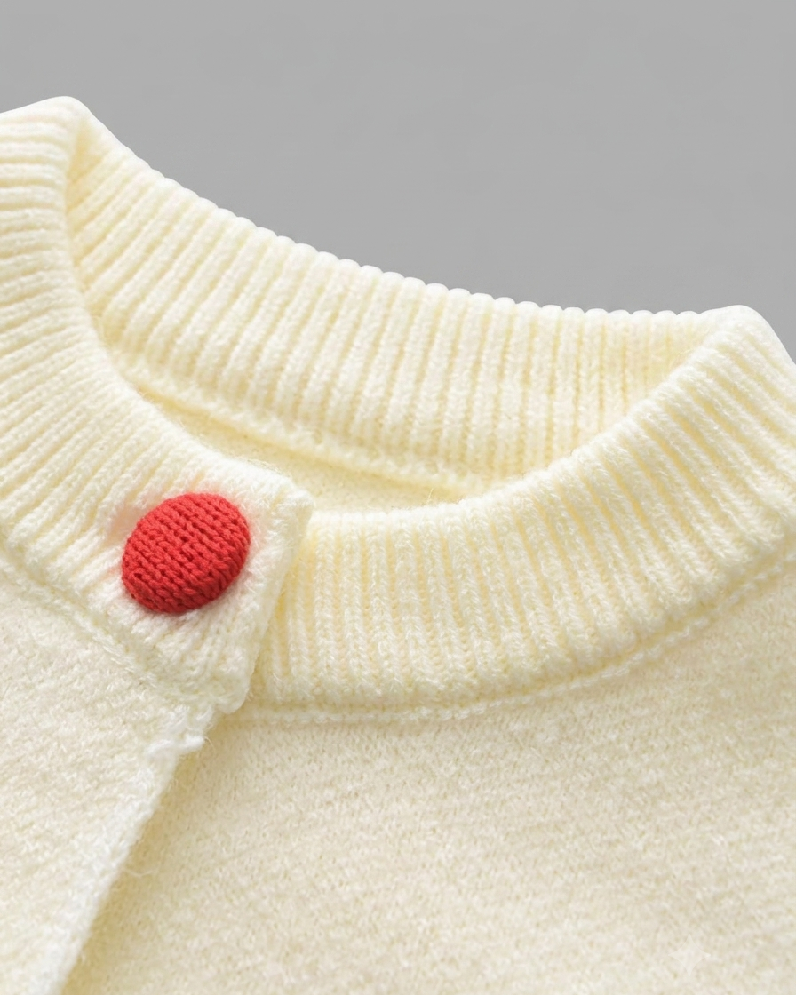 Conjunto niña invierno felpa con bordado de frutas 3D chaqueta y falda en España