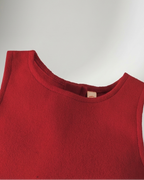 Conjunto niña 3 piezas ropa niña elegante vestido chaqueta y gorro rojo burdeos,Ideal para primavera  en España