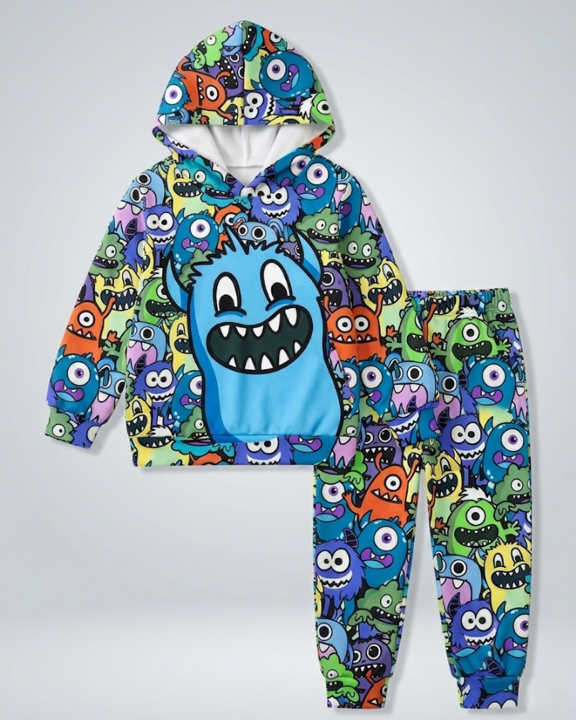 Conjunto niño deportivo 2 piezas sudadera con capucha y pantalón chándal en España