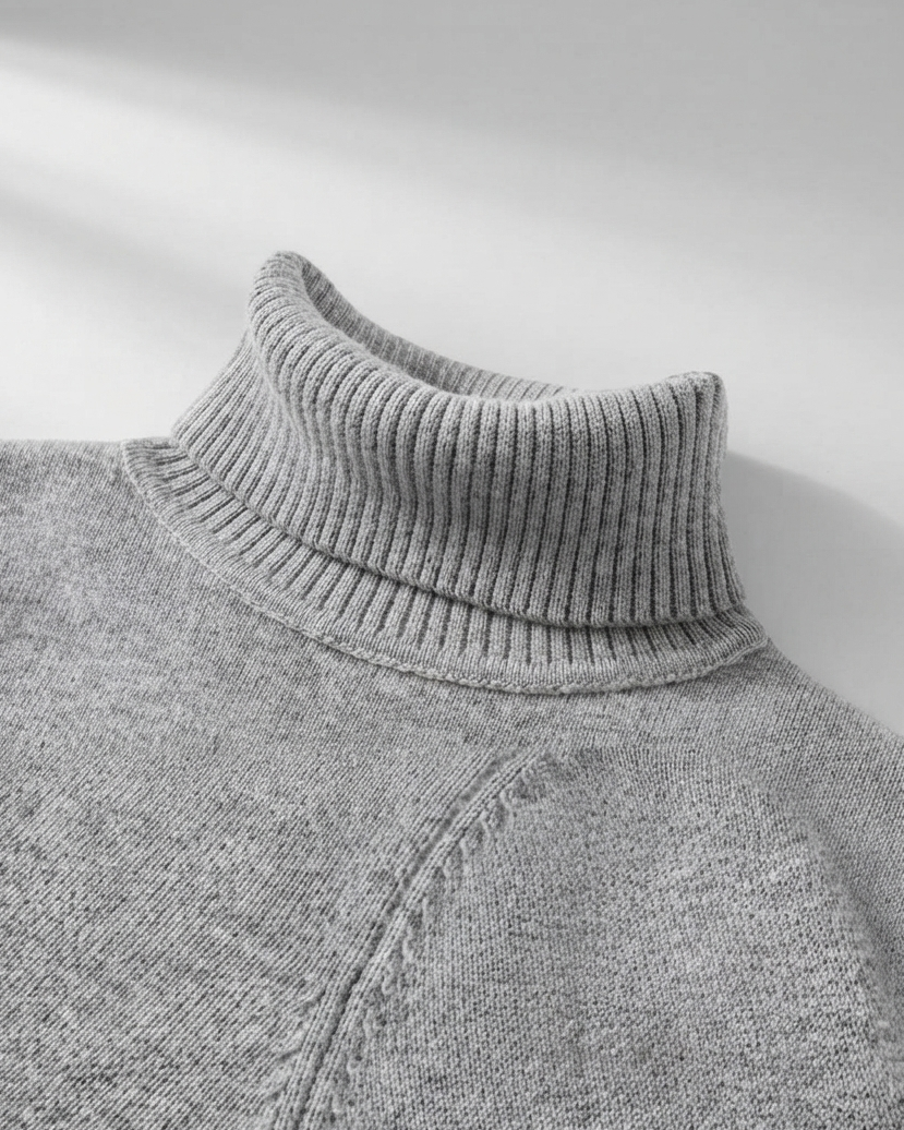 Jersey Infantil de Cuello Alto  Suave, Cálido y Elegante para el Invierno