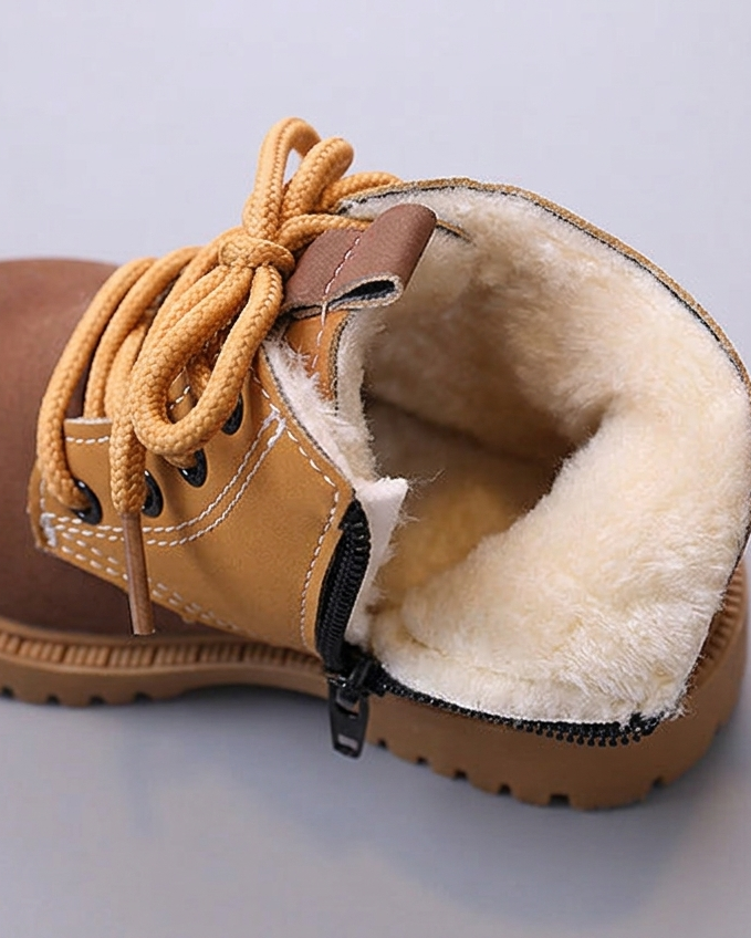 Zapato de invierno con forro suave y cálido