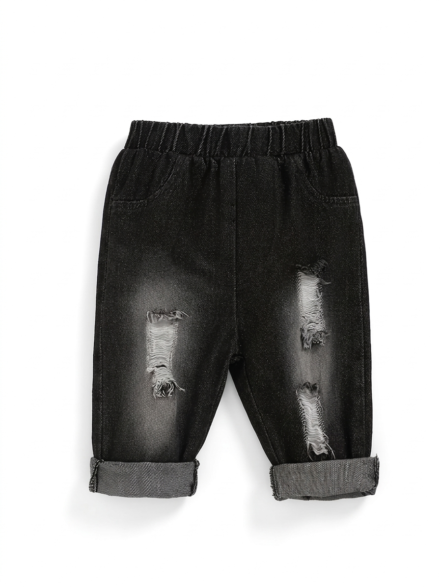 Conjunto niño 2 piezas camisa de cuadros y pantalón vaquero cómodo ropa infantil otoño invierno en España