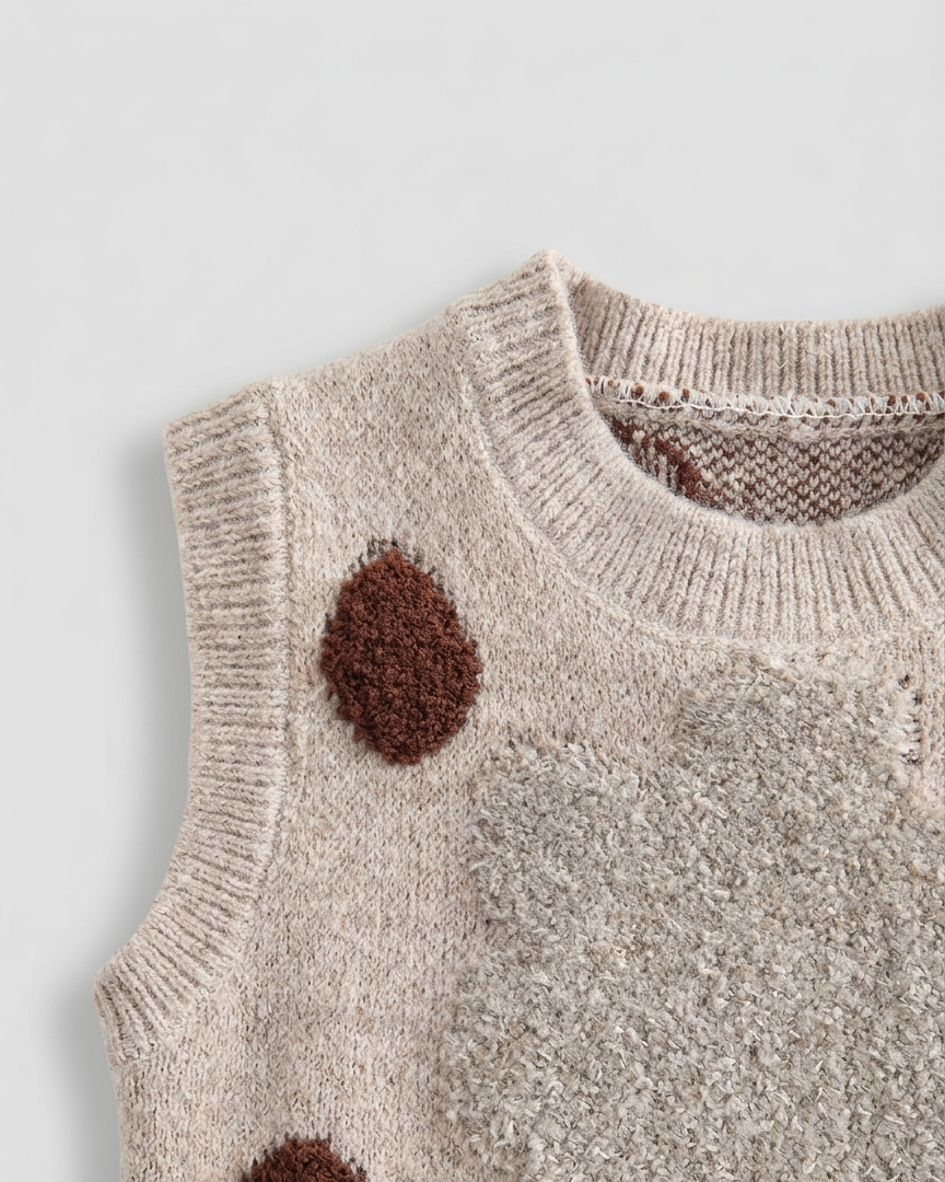 Conjunto niña invierno 3 piezas chaqueta tejida y pantalón de terciopelo con bolso,Ideal para clima otoñal en España