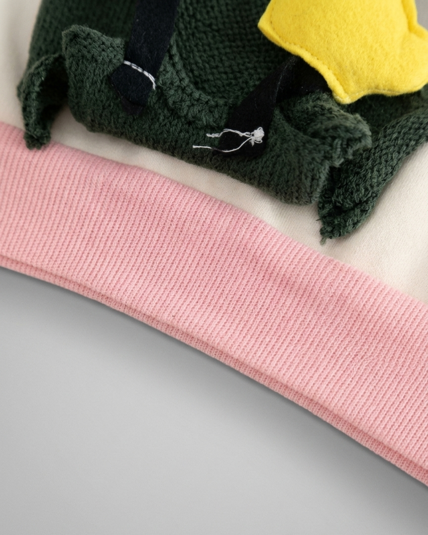 Conjunto niña invierno 2 piezas con sudadera con capucha y pantalón con forro de peluche | ropa bebé niña en España
