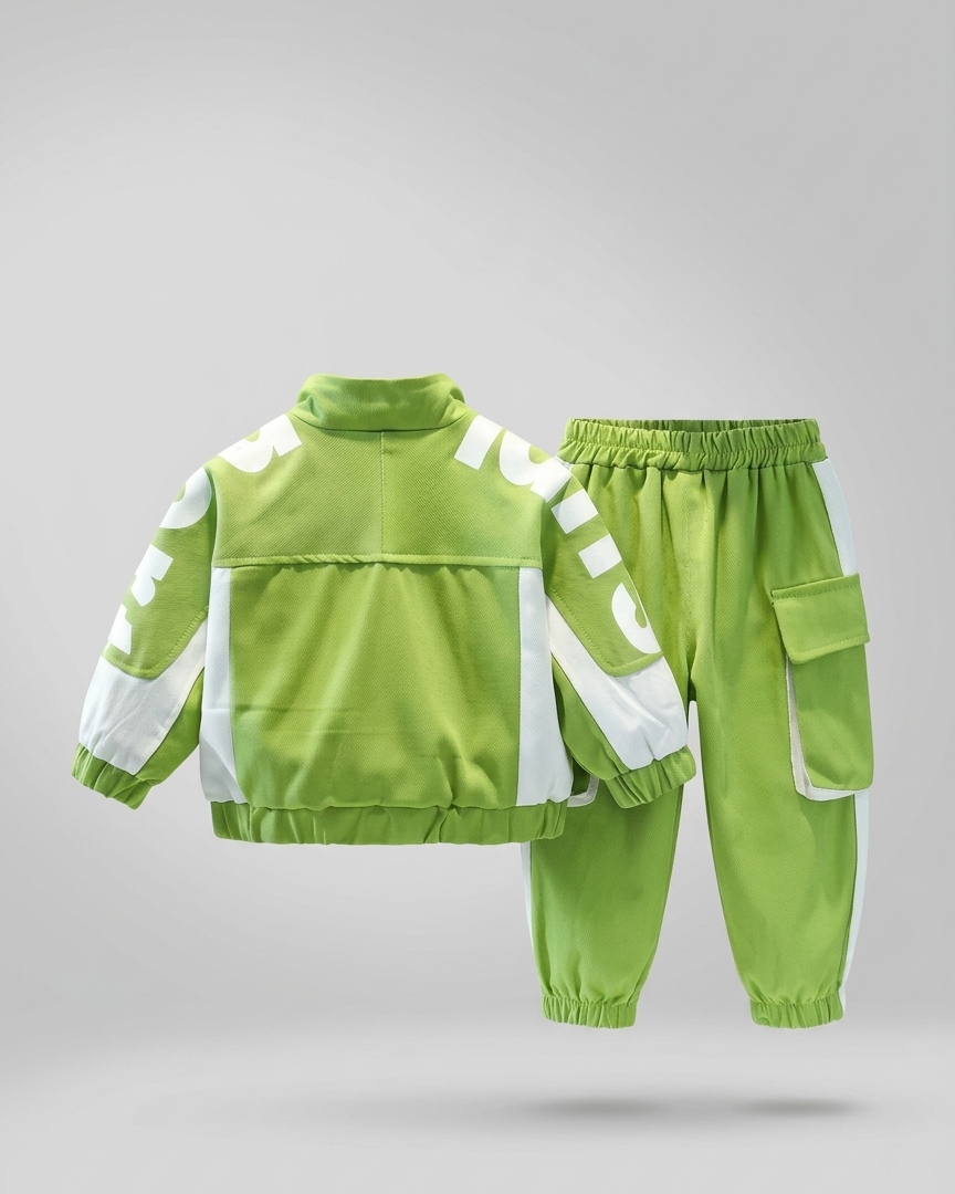 Conjunto deportivo niño chaqueta y pantalón ropa infantil cómoda Ideal para clima otoñal y principios de invierno en España
