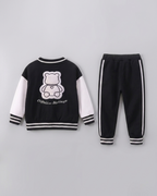 Conjunto deportivo niño Bear Cool estilo varsity de algodón suave | conjunto niño cómodo para diario en España