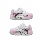 Zapato infantil blanco con diseño de dibujos animados. en España