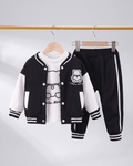 Conjunto Deportivo Niño Bear Cool Chaqueta Varsity de Algodón