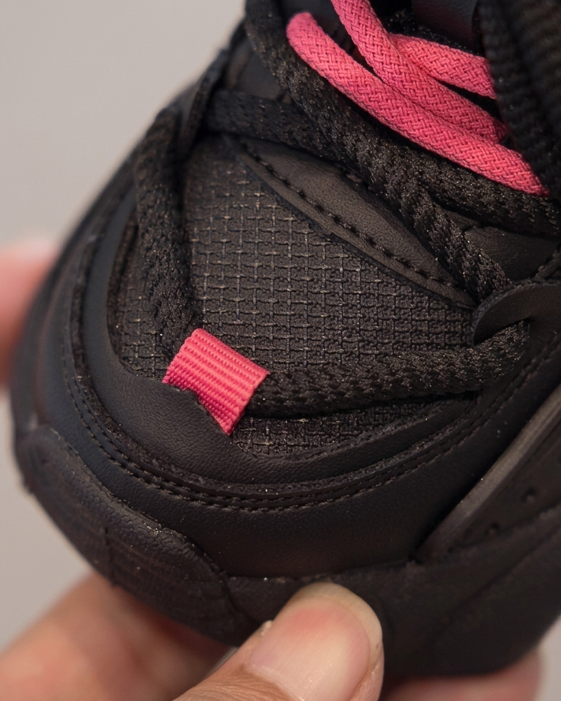 Zapatillas Negras Rosa Niña Deportivas
