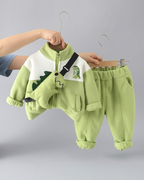 Conjunto ropa bebé invierno 2 piezas: chaqueta y pantalón con bolso pequeño tipo peluche  conjunto niño invierno en España